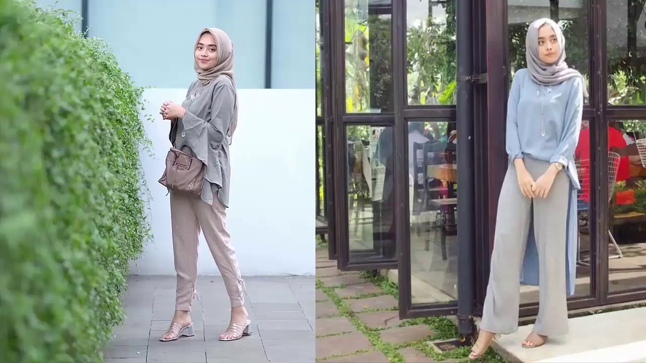OOTD Hijab Kekinian untuk Kuliah, Super Kasual & Kece!