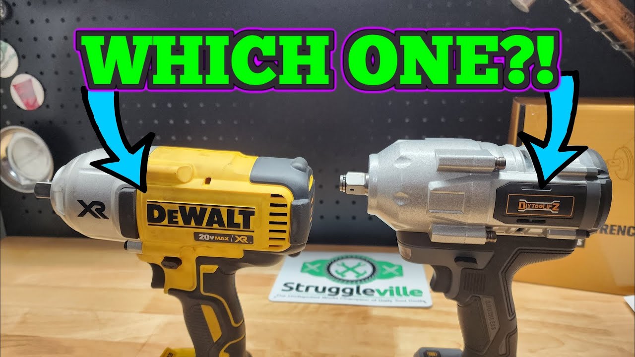 Поединок ударных гайковертов — DeWALT против DIYtoolifz!
