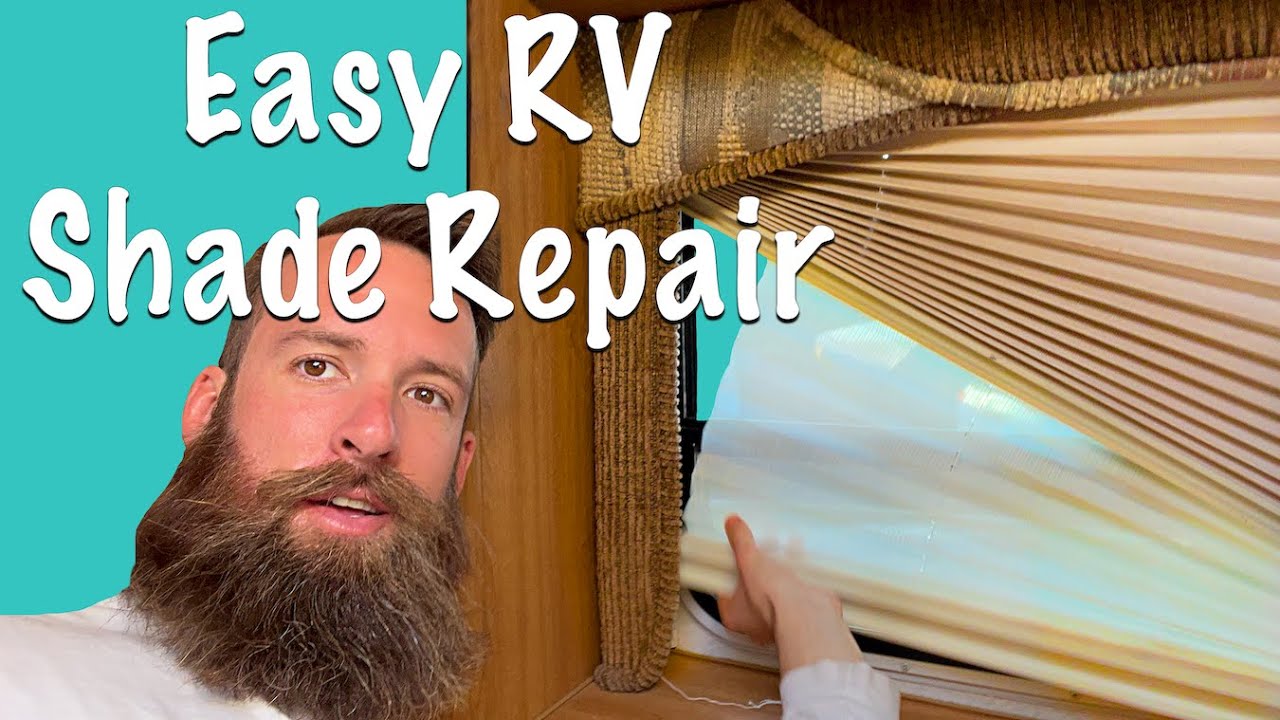 How To Restring An RV Window Shade: Guided Steps: Maintenance Monday | DestinatioNow