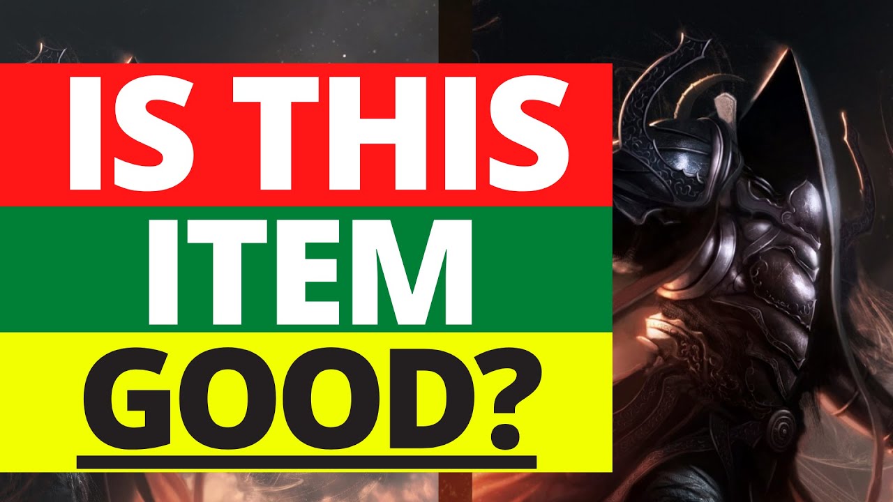 Diablo 3: Как определить, хороший ли это предмет &mdash; Гайд по предметам (26-й сезон)