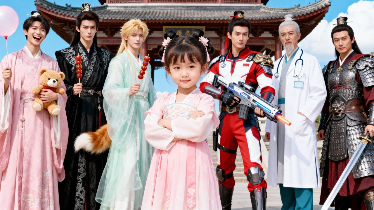 A Little Girl Was Abandoned By Her Family, Adopted By 6 Cold Ceos,Now She’S Spoiled Like A Princess!