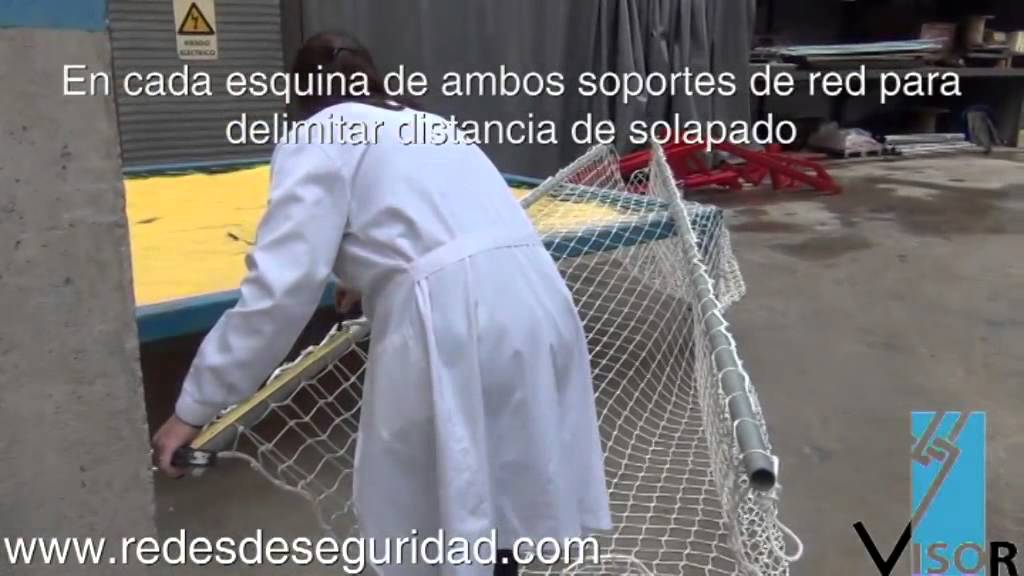 Redes de Seguridad: Montaje y ensayo dinámico Sistema VisorT parte 1