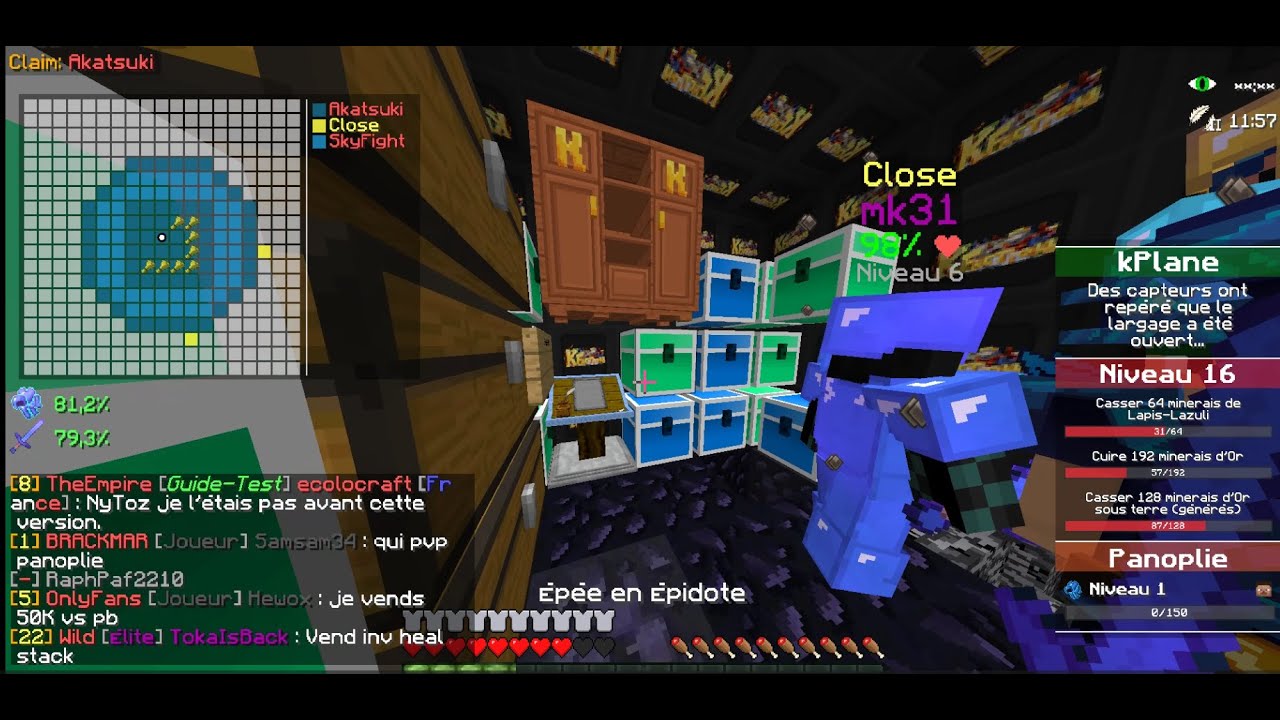 Il se fait darroned en plein pillage avec une pioche Volcanite sur Kfaction ?!?!? 🧨🧨🧨