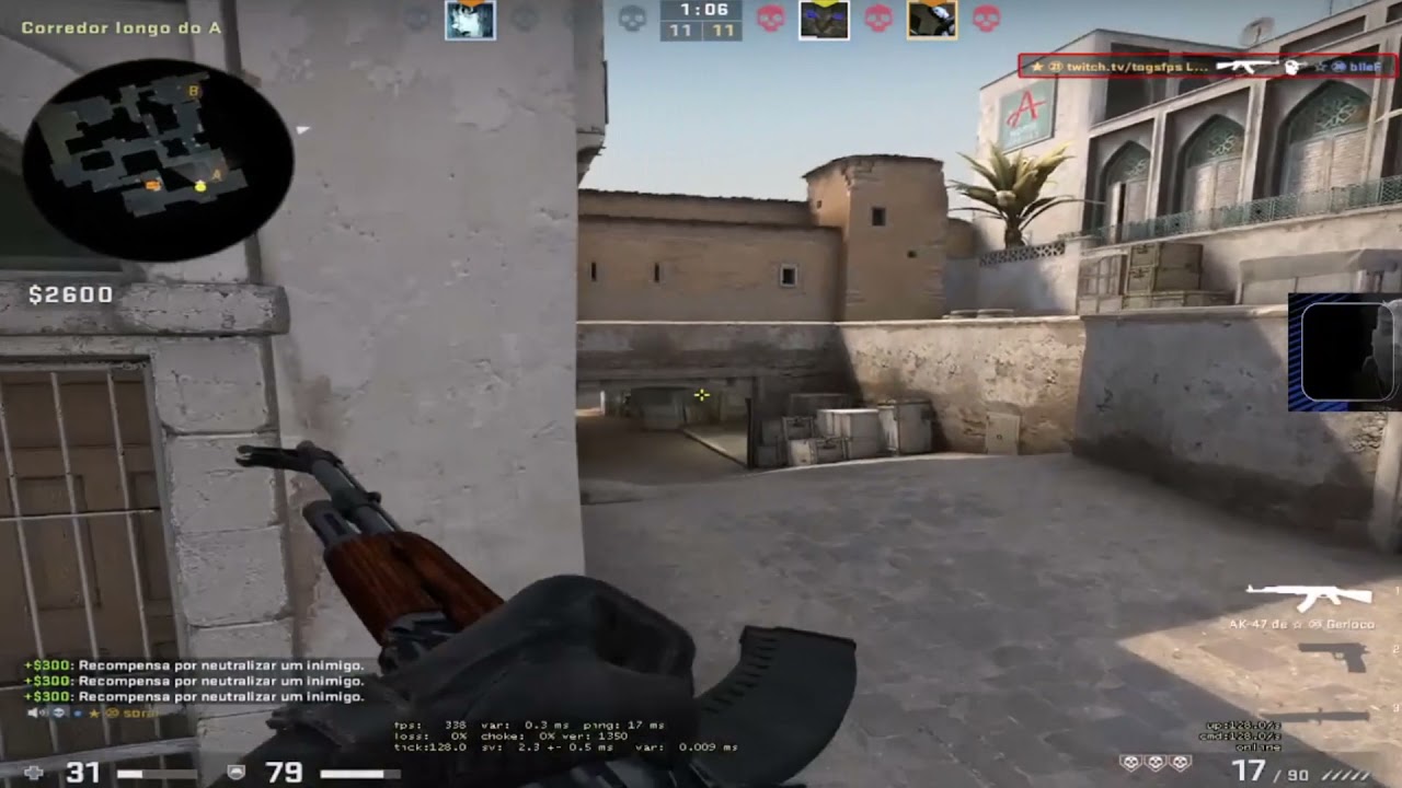 Togs ganhando 2x4 e tiltando o giozera