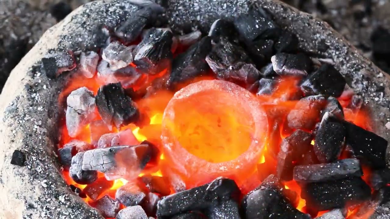 Smelting at Great Orme Mines 2024