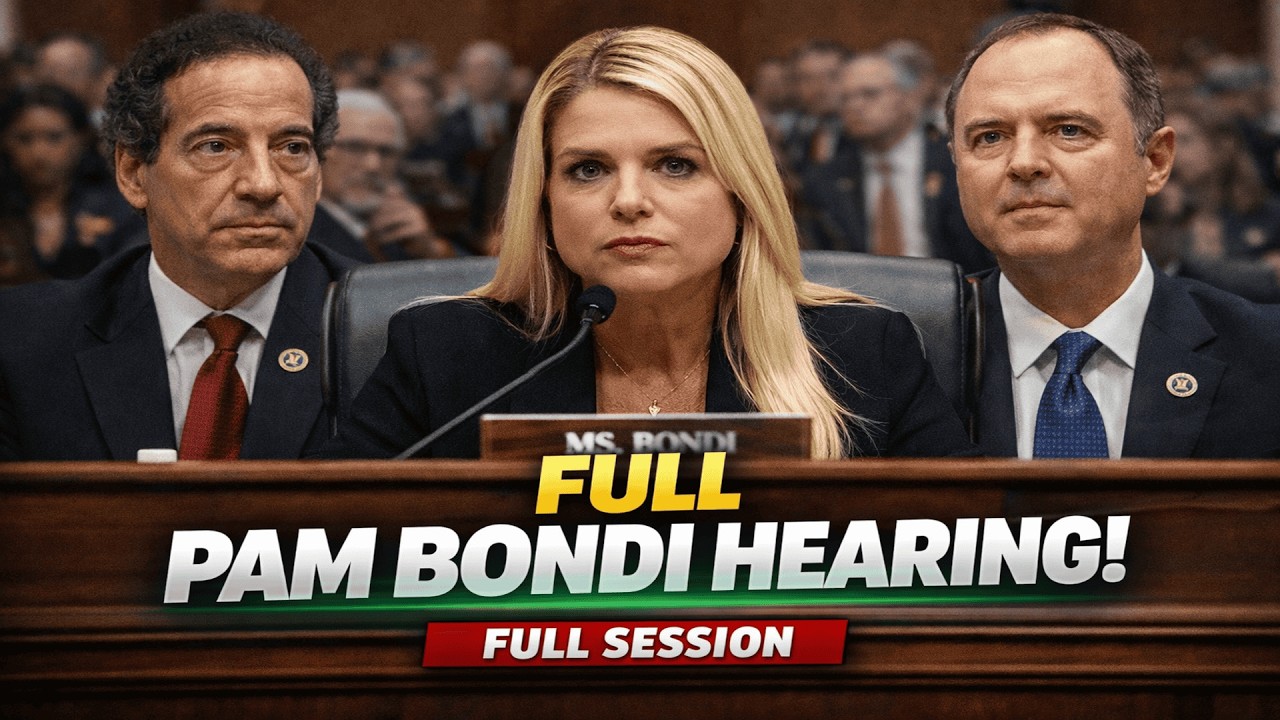FULL PAM BONDI HEARING | From The Archives