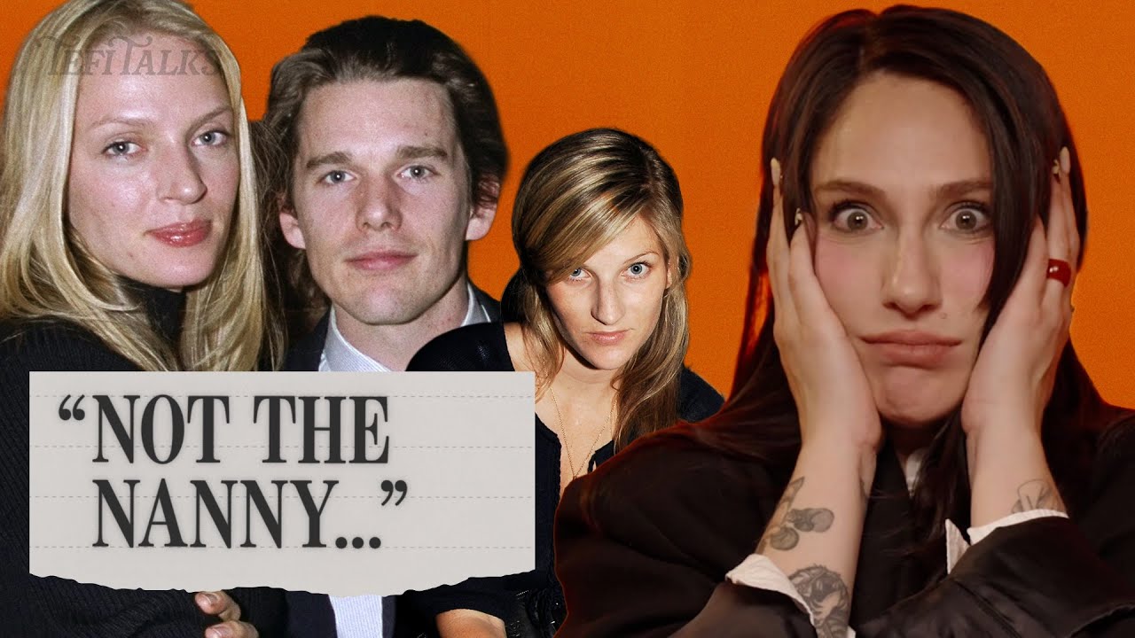 Uma Thurman & Ethan Hawke Met in Line for the ATM