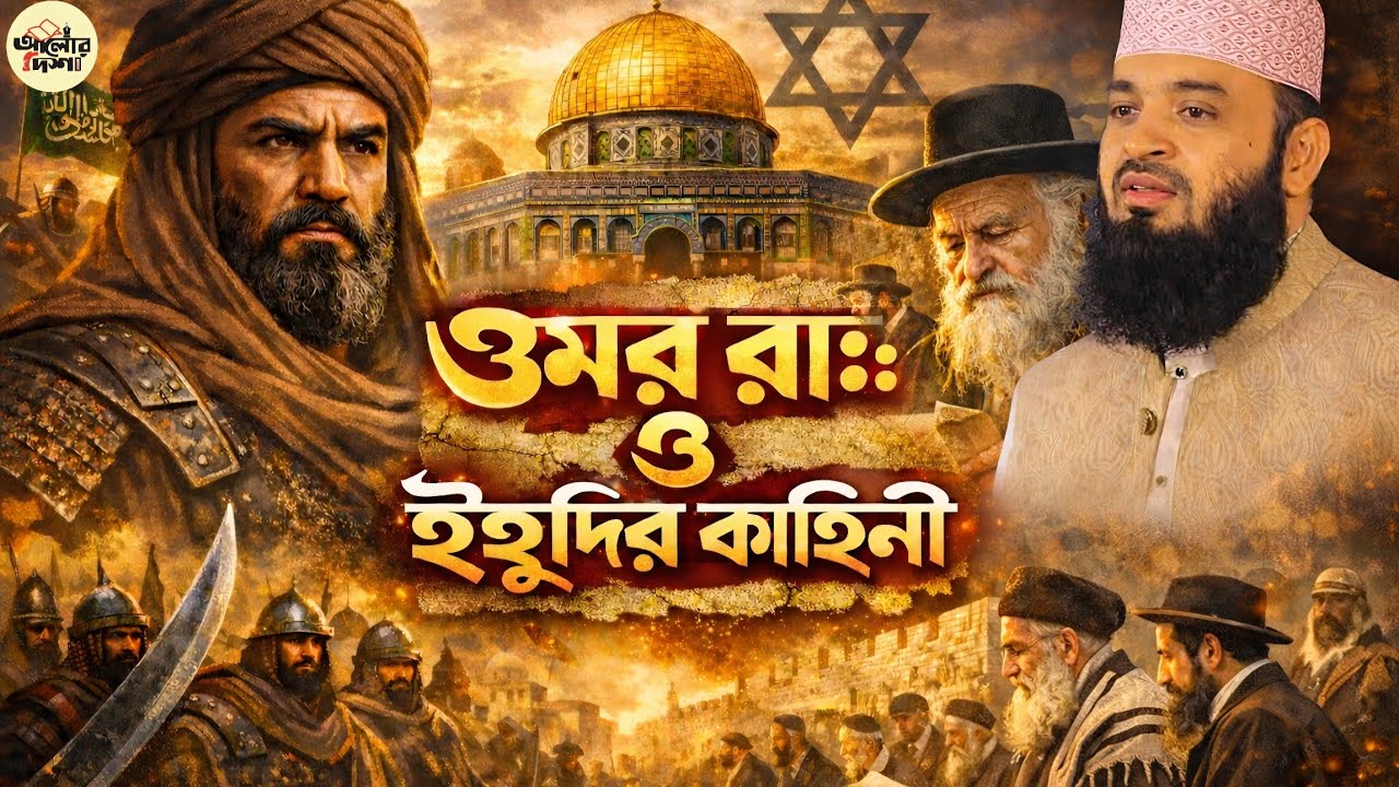 হযরত ওমর (রাঃ) ও এক ইহুদির হৃদয়স্পর্শী ঘটনা | মিজানুর রহমান আজহারী | আলোর দিশা
