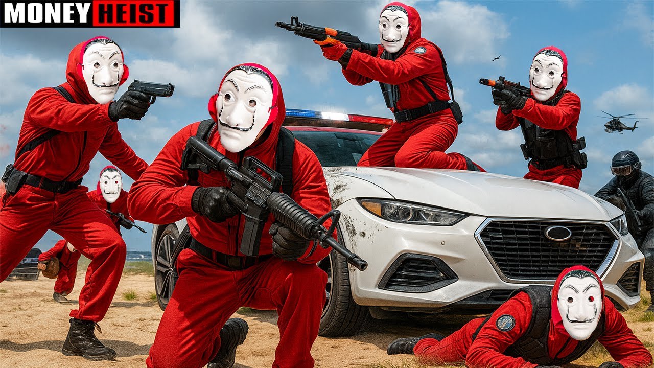 PARKOUR VS MONEY HEIST! 6 | BAD GUYS: No ESCAPE, POLICE Brutal Showdown (BELLA CIAO Remix) Epic POV