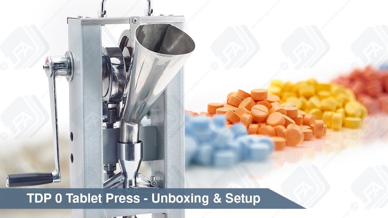 TDP 0 Desktop Tablet Press Unboxing