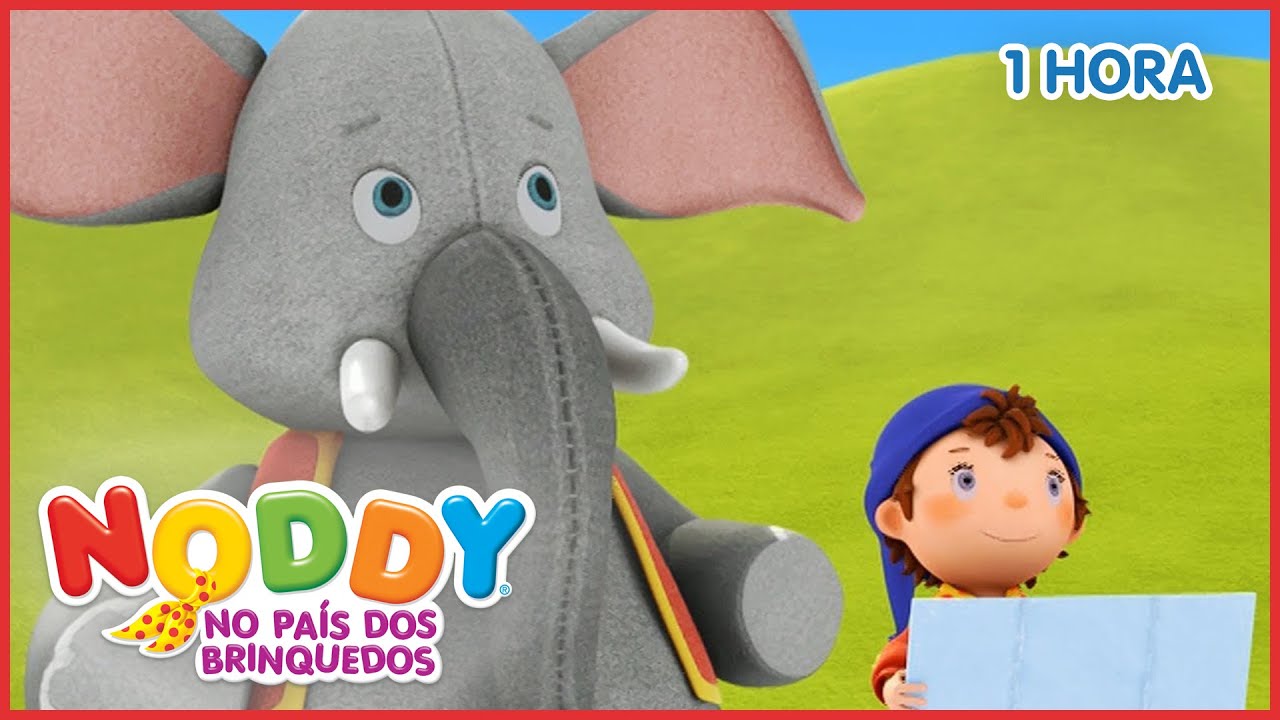 Compilação De 1 Hora | A Grande Construção | Noddy em Português  | Desenhos Animados