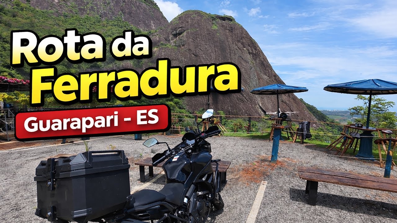 #07 Rota da Ferradura Guarapari - ES #RotaDaFerradura #GuarapariES #ViagemDeMoto #EspíritoSanto