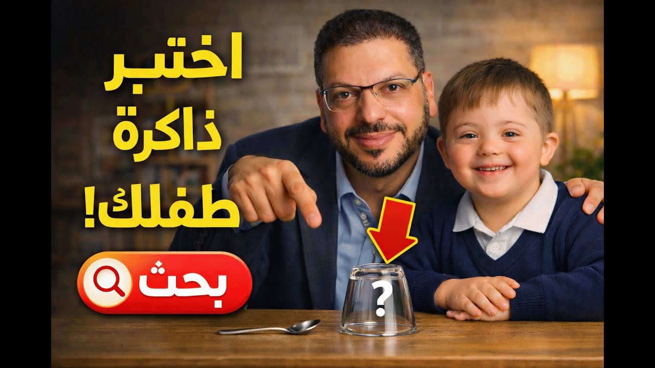 #الكوب_والملعقة_لتقوية_ذاكرة_طفلك_في_عشرين_ثانية_فقط