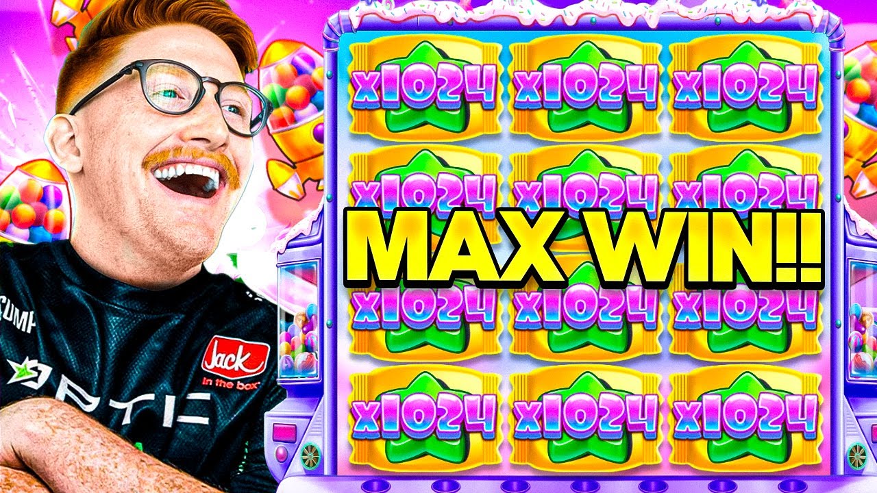 SCUMP HITS THE RARE 25,000X SUGAR RUSH 1000 MAX WIN!