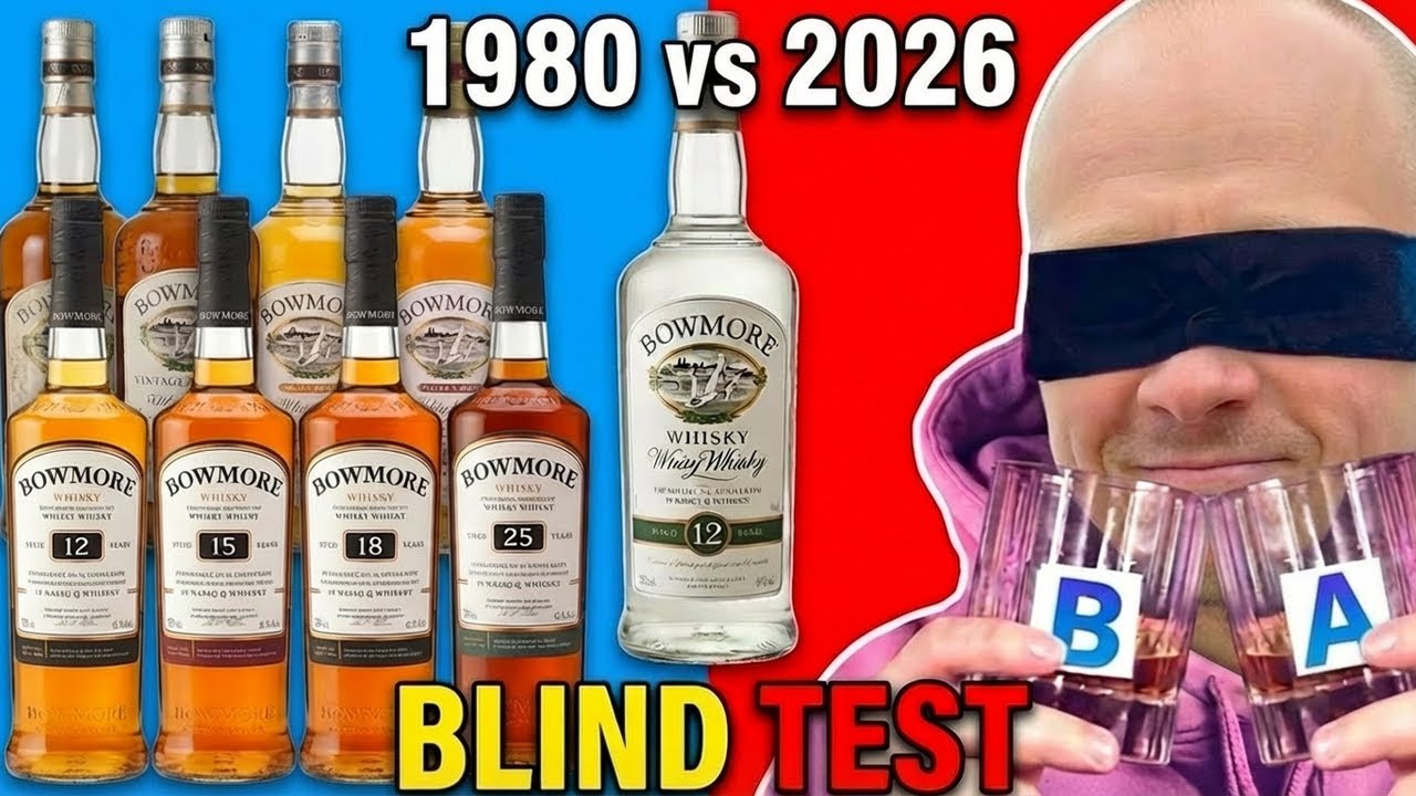 Ślepy test whisky - BOWMORE stare vs nowe BLIND TASTING