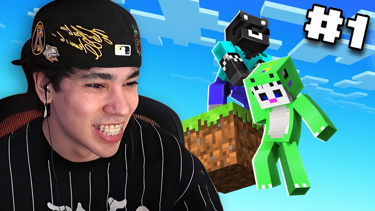 MINECRAFT pero EMPEZAMOS en un SOLO&nbsp;BLOQUE