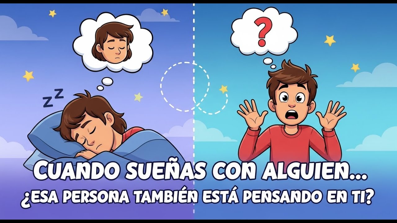 Cuando sueñas con alguien... ¿esa persona también está pensando en ti?