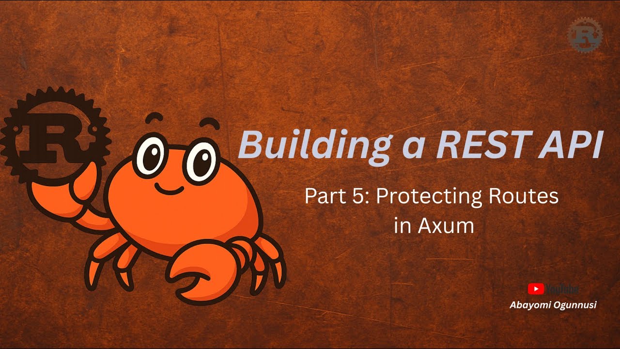 Rust Rest API — Часть 5: Защита маршрутов в Axum