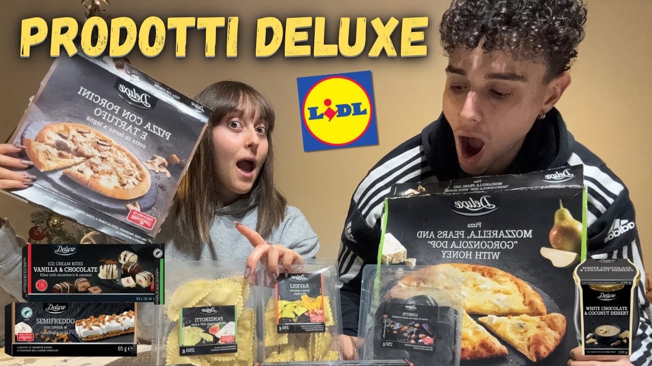 CHEAT MEAL CON PRODOTTI DELUXE LIDL | saranno buoni?