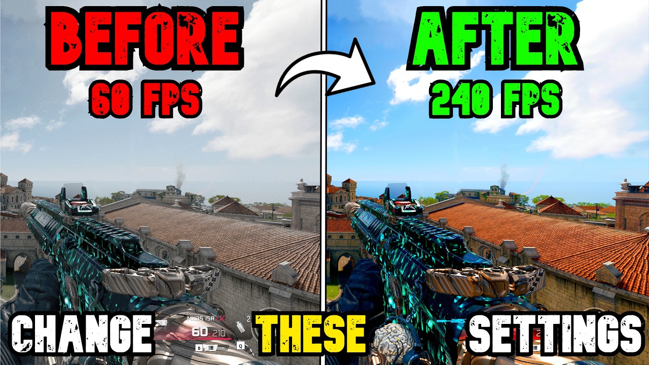 ЛУЧШИЕ настройки ПК для Warzone СЕЗОН 4! (Оптимизация FPS и видимости)