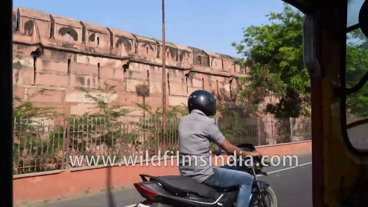 Agra three wheeler auto rickshaw ride