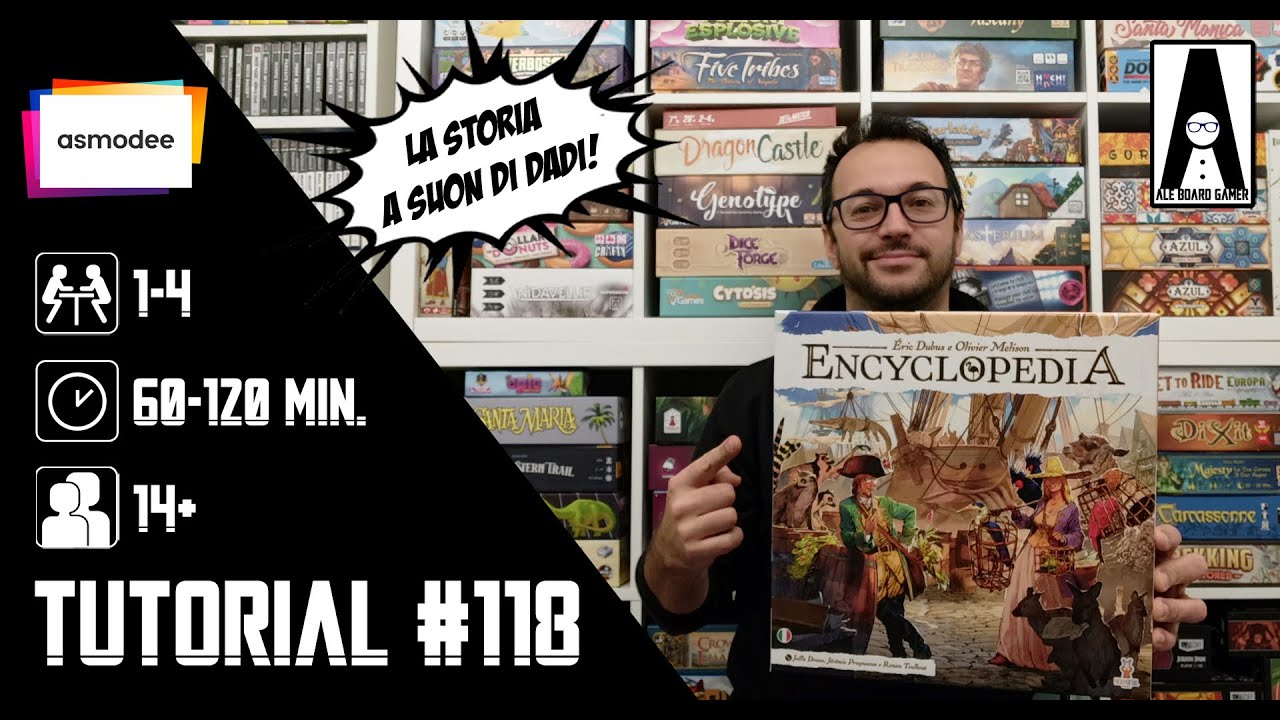 ENCYCLOPEDIA [Tutorial #118] Un gioco di piazzamento dadi, ricco di fascino, storia ed animali!