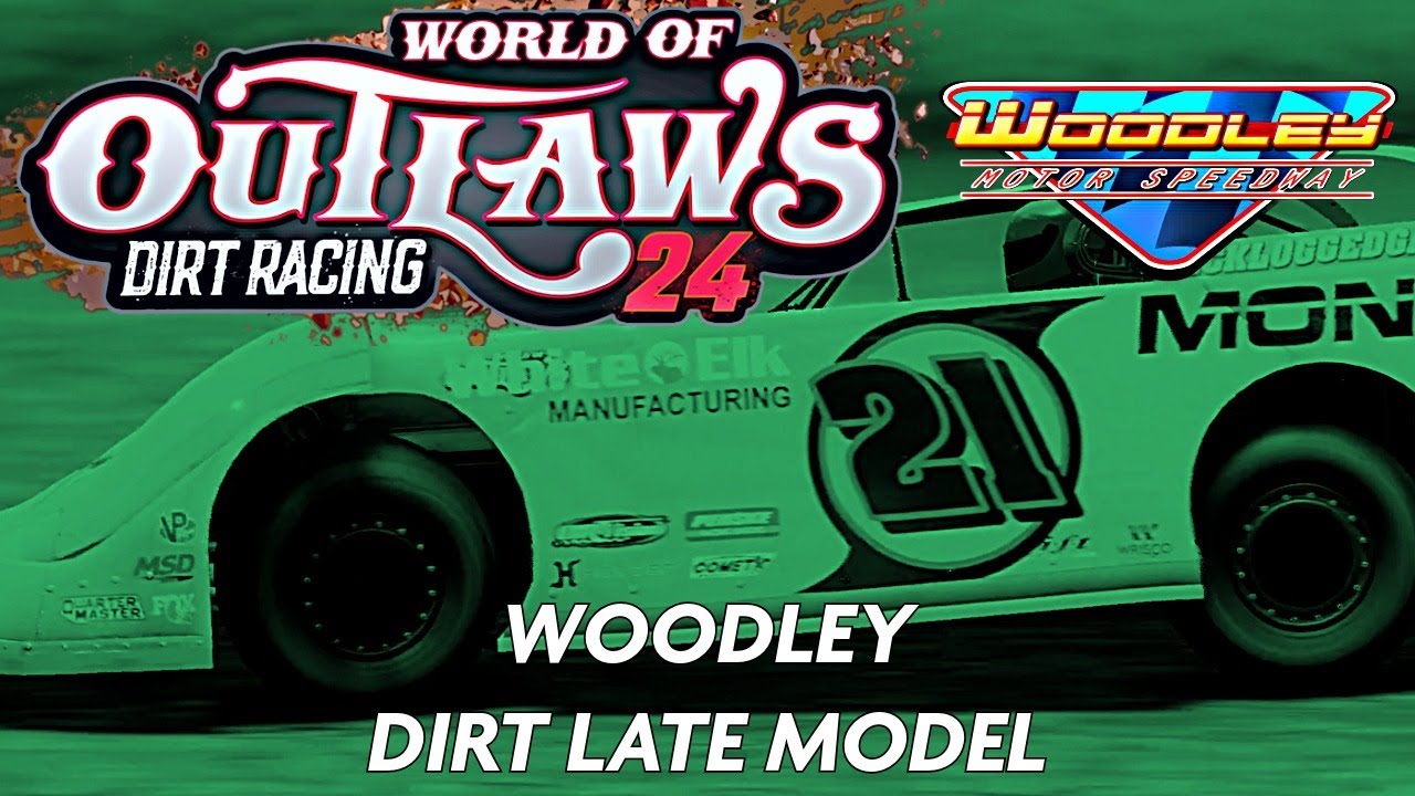 Индивидуальная настройка Woodley для гонок на грунтовых трассах World of Outlaws Dirt Racing 24 в...