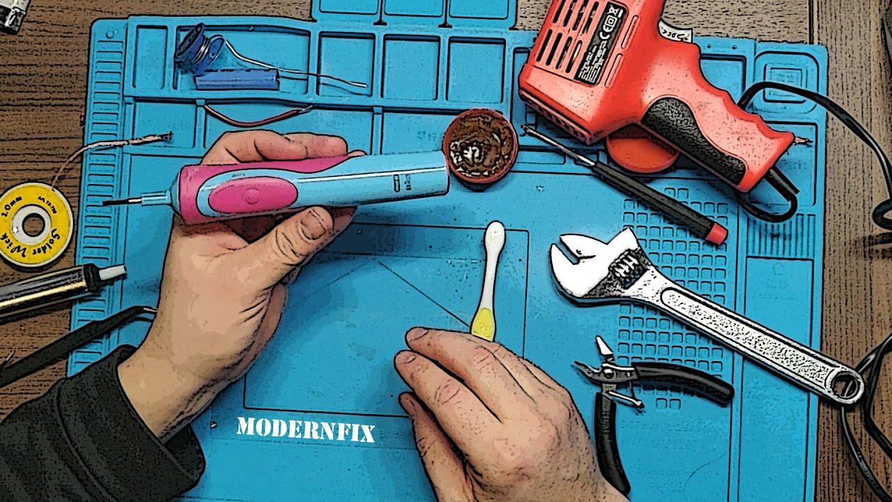 Discover the real Oral B Type 3709 toothbrush battery change