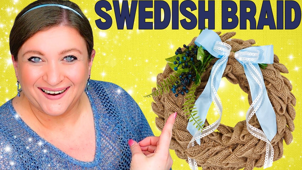 SWEDISH BRAID Secrets to Making a STUNNING Wreath in No Time!