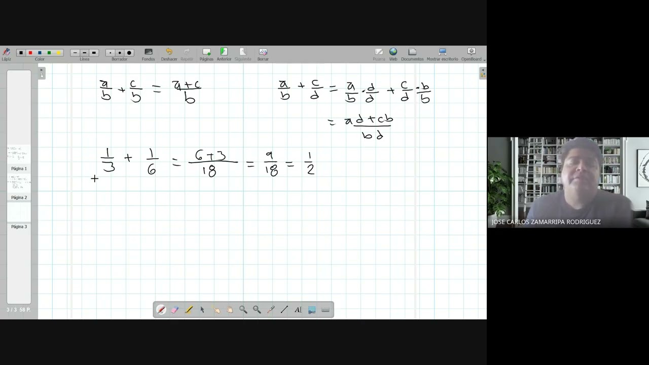 Fracciones algebraicas