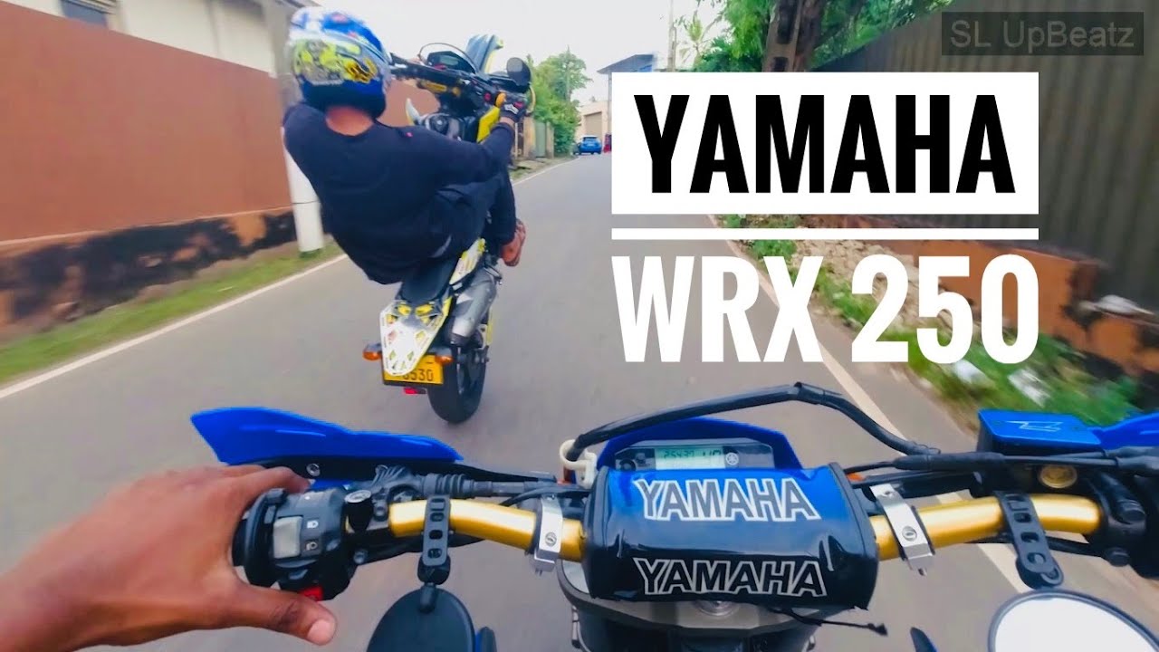 YAMAHA WRX 250 Ride | Sri Lanka #yamaha #riding #srilanka #stunt