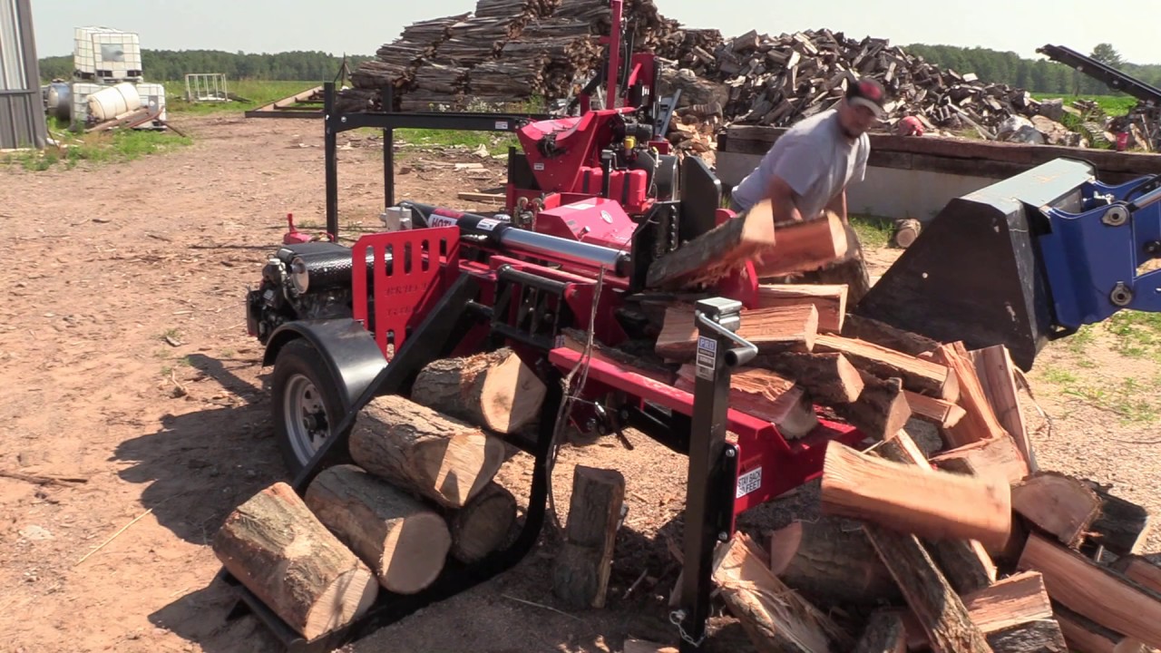 Commercial Log Splitter by Brute Force