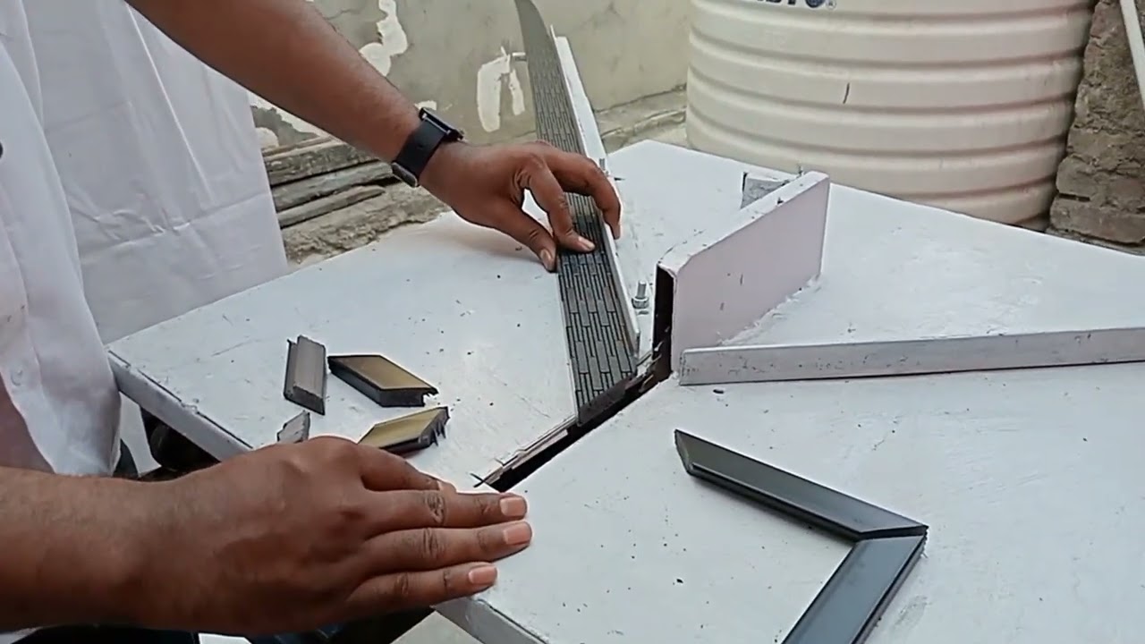 Frame cutting machine sell ......  #mouldingcuttingmachine... #photoframescuttingmachine