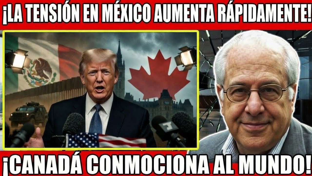 ¡Trump reacciona a las tensiones con México! Tras la inesperada sorpresa política de Canadá |Richard