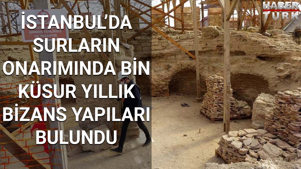 İstanbul surlarında büyük keşif... İstanbul'un tarihi değişiyor mu?