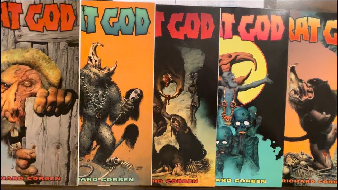 Rat God: Richard Corben writes and draws this tale of Lovecraftian horror and really big noses!