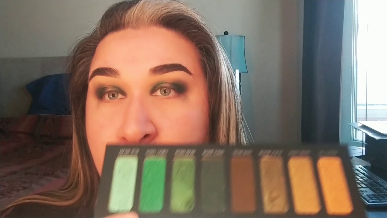 Quick review and tutorial using the MELT Cosmetics Smoke Sessions Eyeshadow Palette