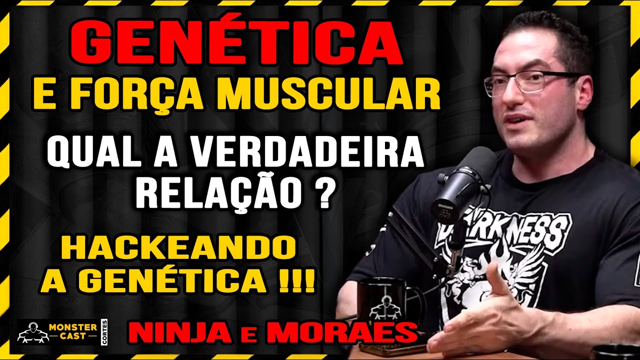FORÇA MUSCULAR EXTREMA É PURA GENÉTICA !? COMO AUMENTAR A FORÇA ! | NINJA & FELIPE MORAES