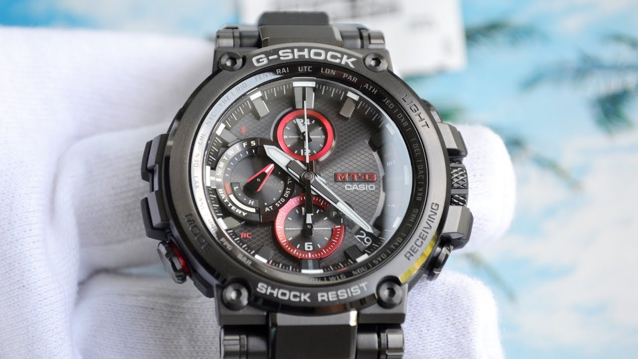 CASIO G-SHOCK MTG-B1000B-1AJF Bluetooth