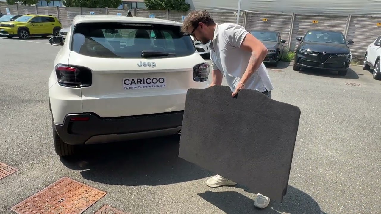 Pianale Bagagliaio JEEP Avenger Installazione Piano di Carico Mensola Baule Avenger Longitude