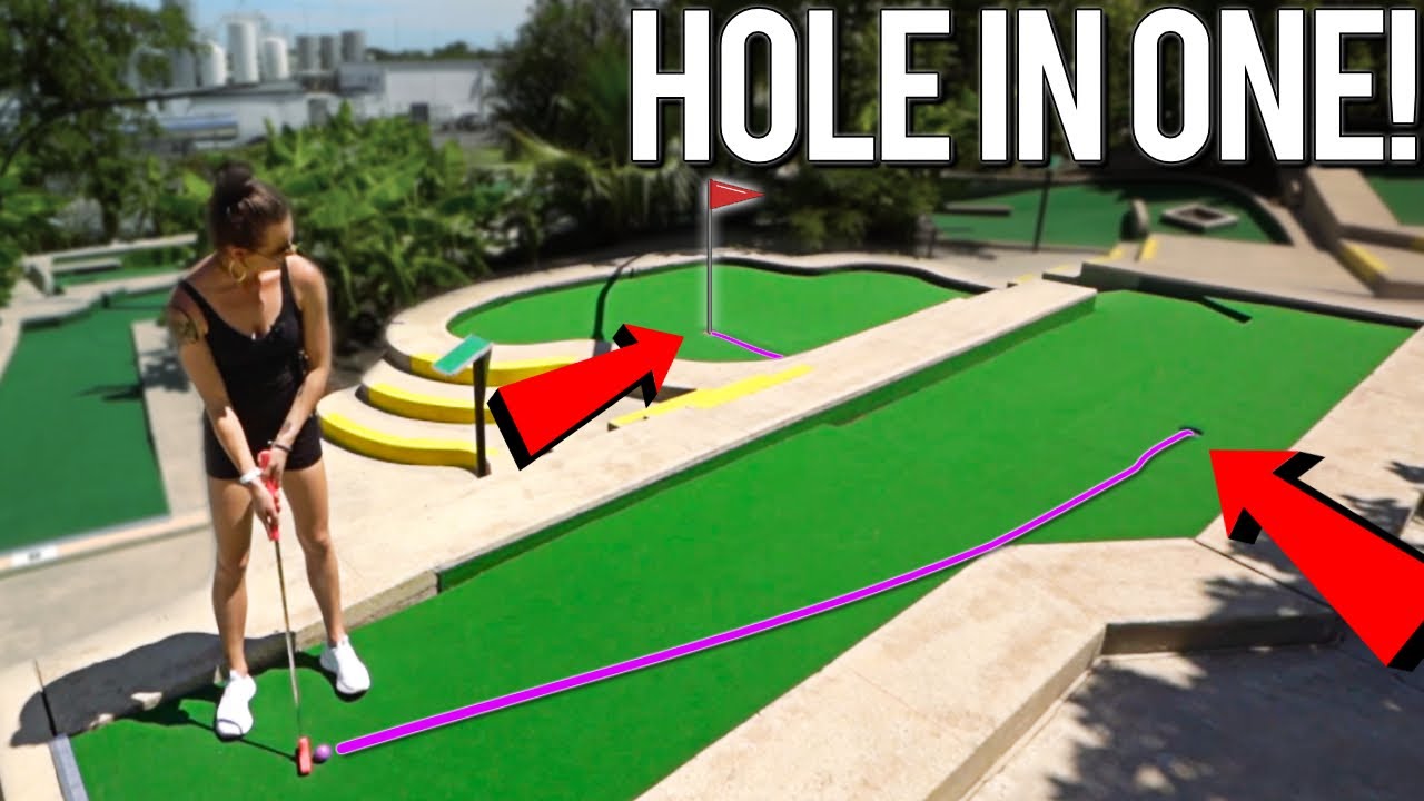 One Of The Oldest Mini Golf Courses In The Country! | Insane Hole In One!