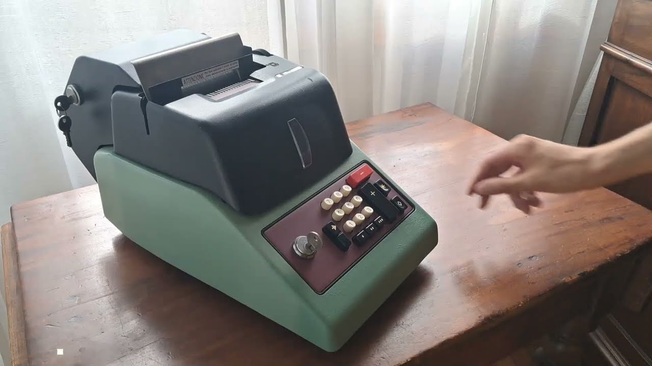 1960s Olivetti Elettrosumma 24 GT 