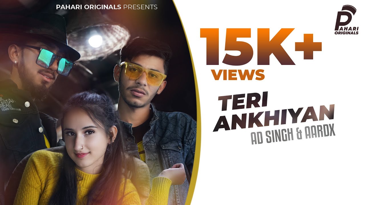 Teri Ankhiyan - AD Singh | AARDX | Simran Shah | 𝘼𝙣𝙞𝙧𝙤𝙪𝙙𝙝 𝙎𝙝𝙖𝙧𝙢𝙖 | Party Song Pahari Originals 2020