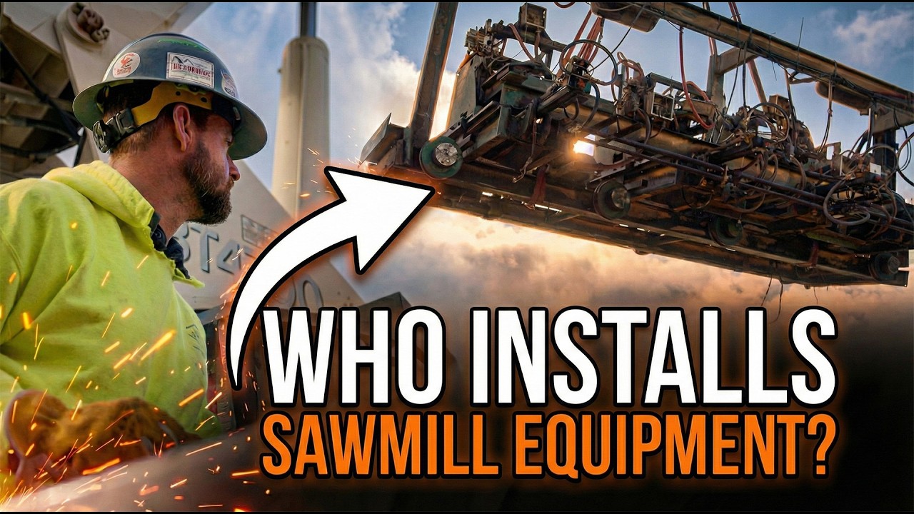 How Sawmill Equipment Gets Installed | Inside RTM Industrial Maintenance