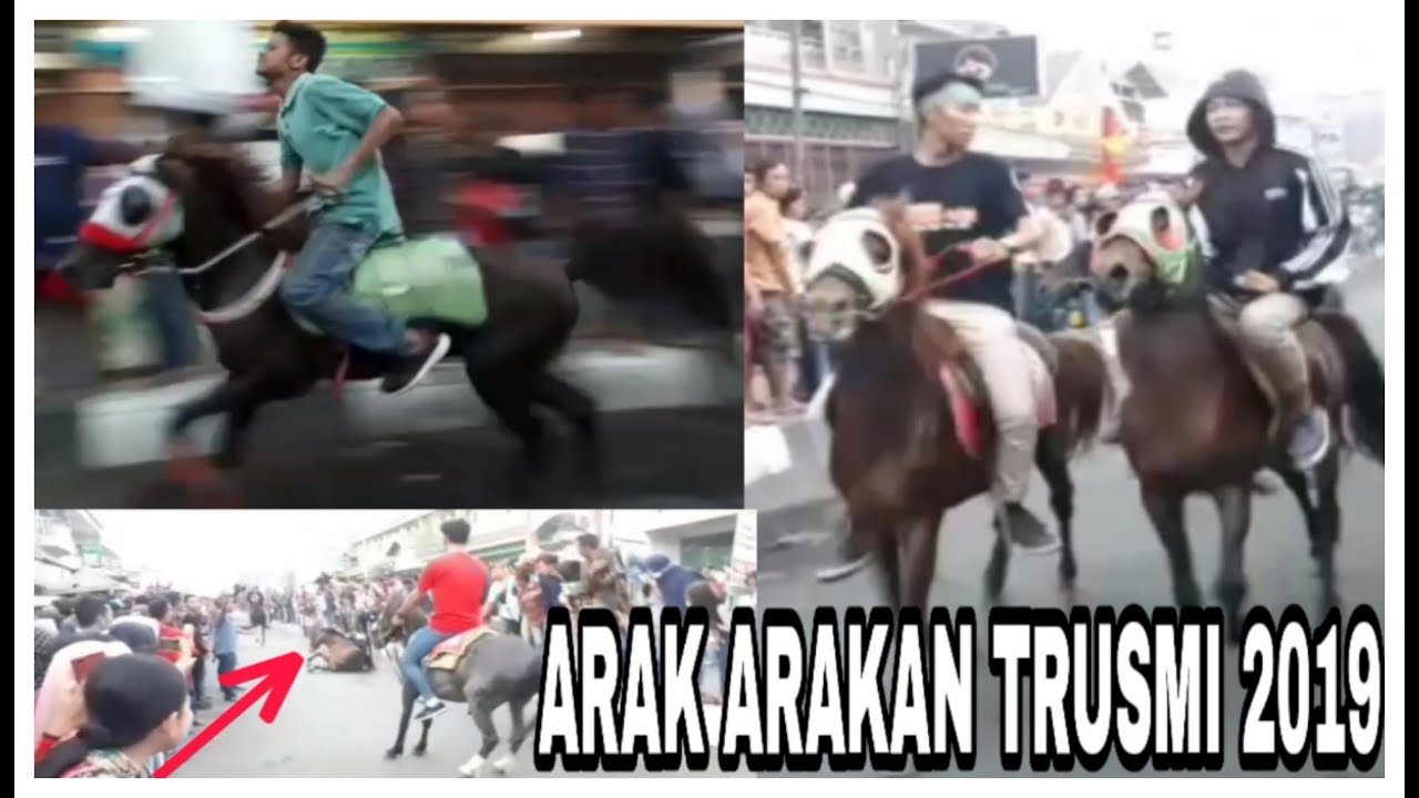 Pacuan kuda arak arakan trusmi 2019 cirebon