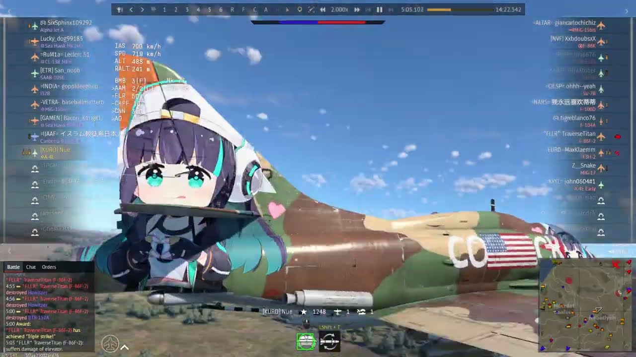 ✡️A-4E 8 kills 2026-01-11 [War Thunder]