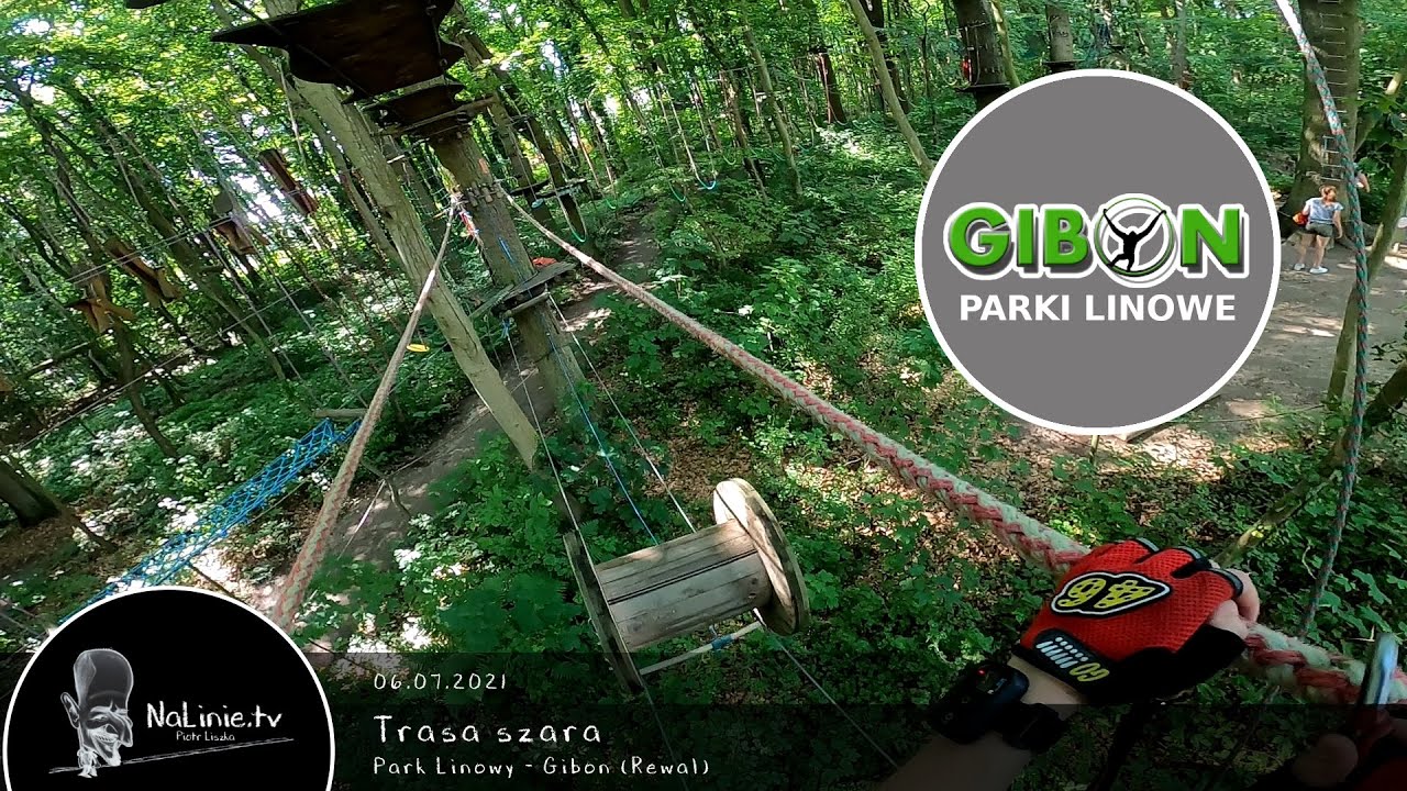 Park Linowy 133.8 - Gibon, Rewal - Trasa szara 06.07.2021