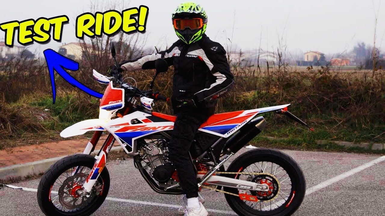 TEST RIDE FANTIC 125  2018 [casa]