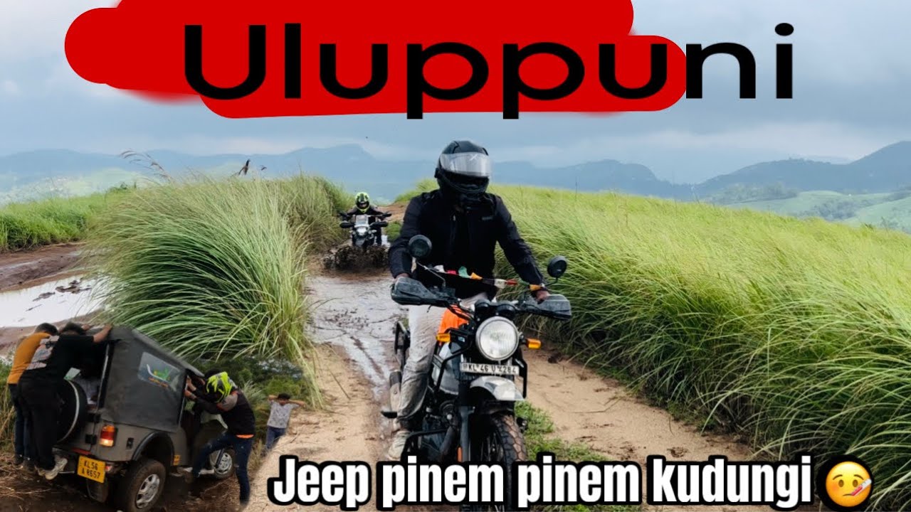 Mahindra jeep ingane oke pedo 😲🤥 | uluppuni jeep offroad | Himalayan Xpulse | @motoholic390vlogs 