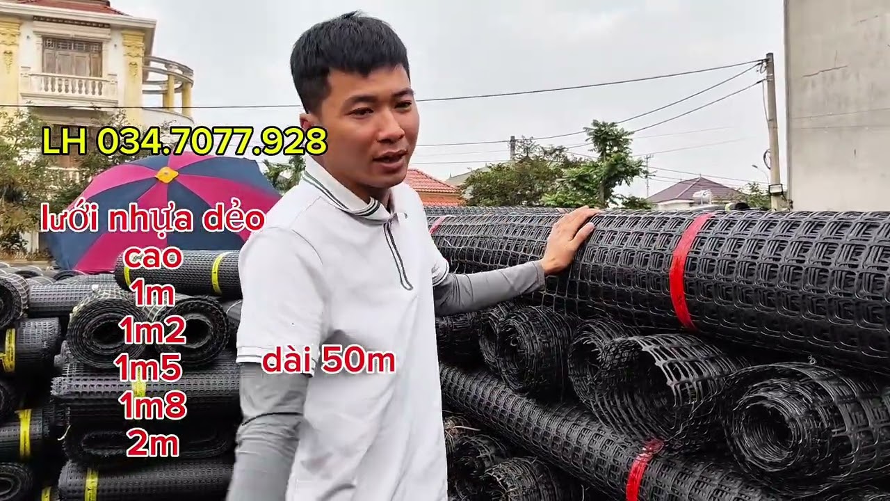Lưới nhựa dẻo bền đẹp thì công nhanh chóng giá rẻ
